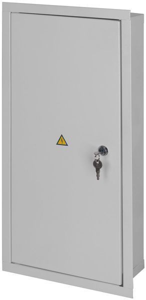 Корпус металлический с монтажной панелью, встраиваемый, 582x260x100 mm, 48 мод, E-NEXT BR-0726-NN-17098 фото