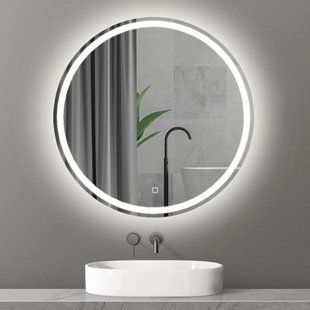 Зеркало LED PIERO 800 D с датчиком, защита от запотевания BR-0726-NN-10494 фото