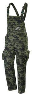 Полукомбинезон рабочий, CAMO, 60% хлопок / 40% полиэстер, 255 г/м2, размер XL, 81-241-XL, NEO BR-0726-NN-12254 фото