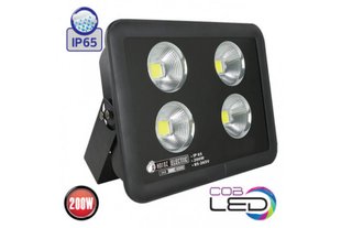 Прожектор светодиодный COB LED (черный) 200W 4200K 15000Lm IP65 068-005-0200 PANTER-200 BR-05138 фото