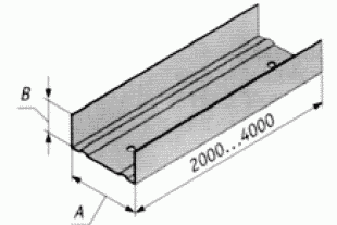 Профиль CW100 (С100) стоечный (4м) BR-01360 фото