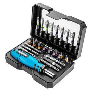 Набор бит с рукояткой 56H602 Graphite. Набор 31 шт. BR-0726-NN-5634 фото