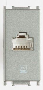Thea Механизм розетки комп. 'RJ45-CAT6' 1М. дымчатая BR-0726-NN-13976 фото