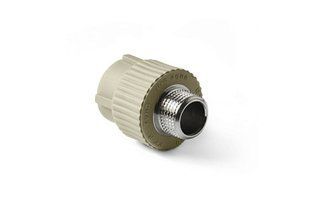 Муфта НР (ПРХ) d 20*3/4 серый JP B222 020025 BR-03726 фото