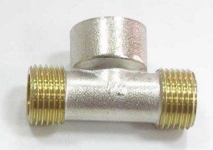 Тройник латунь переходной 1/2'Нх1/2'Вх1/2'Н. MPN BR-0726-NN-11015 фото