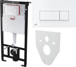 Система скрытой установки набор 3 в 1 SADROMODUL ALCAPLAST BR-0726-NN-10621 фото