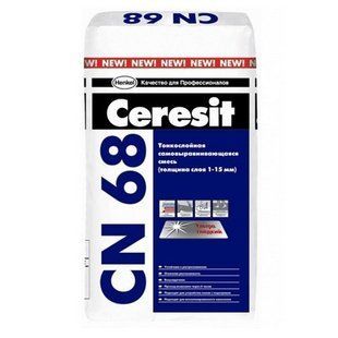 Самовыравнивающаяся смесь CN 68 Ceresit. 25 кг. BR-0726-NN-13750 фото