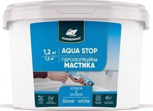 Мастика гидроизоляционная акриловая, 6кг, Aquastop КОРАБЕЛЬНАЯ BR-0726-NN-13829 фото