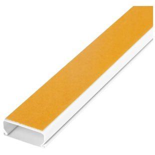 Кабель канал с клейкой лентой, 16 x 16 mm, белый, Neomax BR-0726-NN-14740 фото