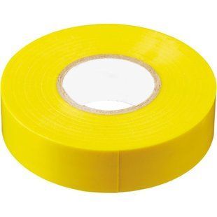 Изолента, желтая, 19 mm х 20 m, Scley BR-0726-NN-14709 фото
