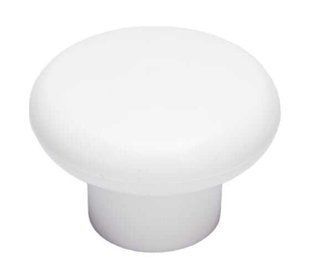 Ручка круглая для мебели, белая, DOMINO BR-0726-NN-6242 фото