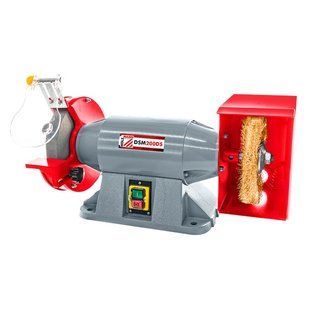 Станок точильно-шлифовальный DSM200DS_230V Holzmann. 900 Вт. 2950 об/мин. 200 мм. BR-0726-NN-6062 фото