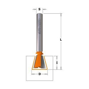 Фреза ласточкин хвост CMT. D-12.7 I-12.7 L-52.4 S-8 BR-0726-NN-4779 фото