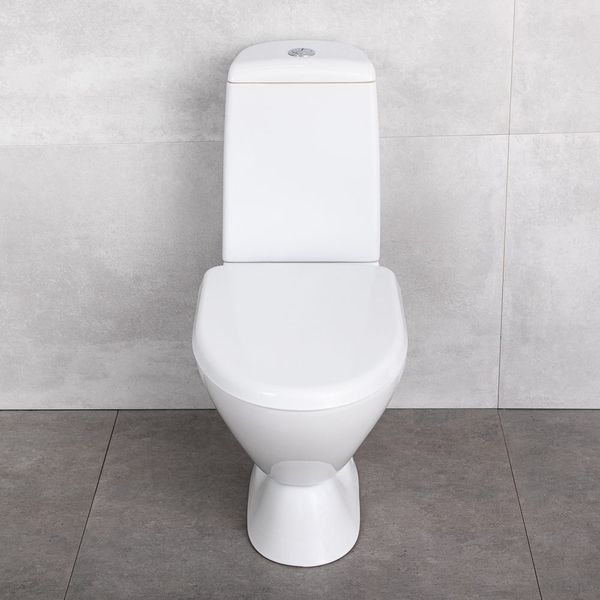 Унитаз-компакт Mito Arctic NEW, горизонтальный выпуск, нижний подвод воды, сиденье PP Cersanit BR-0726-NN-11760 фото