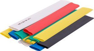 Набор трубок термоусадочных e.termo.stand.set.20.10, 8 цветов, 100 mm, 24 шт BR-0726-NN-14912 фото
