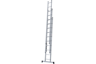 Лестница трехсекц. NV100 3х15 ступ. (нагр.150кг; рабочая высота 4.64; 7.61; 10.53м) Новая Высота 1230315 BR-00885 фото