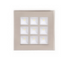 Светильник потолочный точечный квадрат LED 6W 6400K 635Lm (мат. хром) / 220-240V / IP20 HL681L mat/chrom BR-09323 фото 2