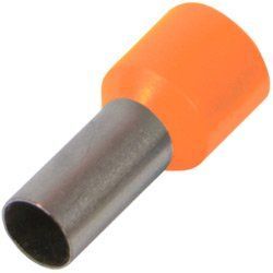 Изолированный наконечник втулочный e.terminal.stand.e10-12.orange, 10 mm2, оранжевый BR-0726-NN-17229 фото