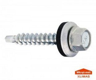 Саморез кровельный оцинкованный, WFOC, 4.8 x 19 mm, (250 штук), Wkret-Met BR-0726-NN-13206 фото