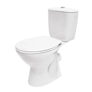 Унитаз-компакт Mito Grey, горизонтальный выпуск, боковая подводка воды, сиденье полипропилен Cersanit BR-0726-NN-11762 фото