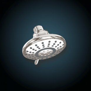 Душевая лейка ручная 5 режимов, D 110 mm, хром, 20VA1010, Aquatek BR-0726-NN-10442 фото