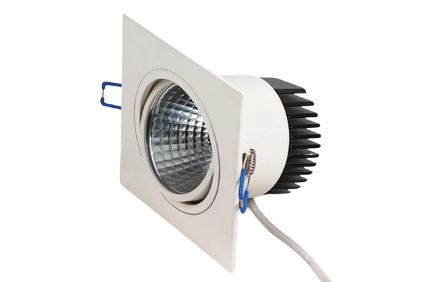 Светильник потолочный точечный квадрат LED 10W 6400K 539Lm (белый) / 220-240V / IP20 - HL6711L 016-022-0010 Veronica-10 BR-04509 фото