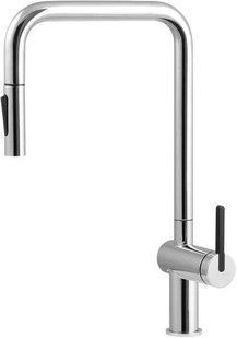 Смеситель для кухни с выдвижным изливом хром, DEANTE BR-0726-NN-10882 фото
