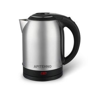 Электрический чайник из нержавеющей стали, 2 л, 1500 W, Eco, APITEHNO BR-0726-NN-0107 фото