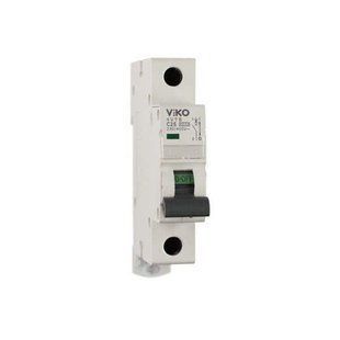 Автоматический выключатель Тип C. 1P. 6A. 4kA. 4VTB. Viko by Panasonic BR-0726-NN-16859 фото