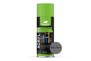 Спрей-краска акриловая универсальная ACRYL SPRAY (400мл) RAL 7015 сланцево-серый ACRYL SPRAY 7015 BR-08091 фото