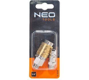 Муфта быстросъемная к компрессору M 1/4 Neo BR-0726-NN-2568 фото