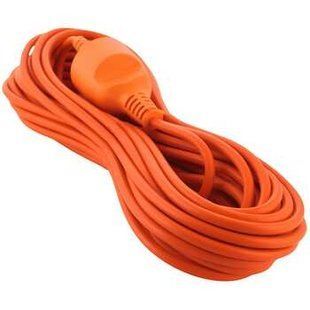 Удлинитель 1 розетка, с заземлением, 10m, 3X1.0mm2, 16A, оранжевый, Neomax BR-0726-NN-16273 фото