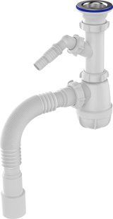Сифон для мойки гибкий 1 1/2x40/50 MS Nova BR-0726-NN-10708 фото