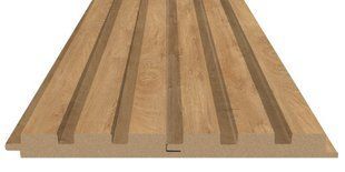 Стеновая панель, 18 mm, 121x2800 mm, LB-3771, Soft Touch, Delphi Oak, теплое дерево, AGT BR-0726-NN-6500 фото