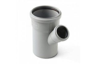 Тройник &Oslash; 110х50х45 для внутрен. канализации TM BR-0726-LR-1780 фото