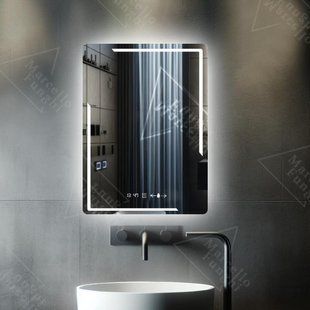 Зеркало LED BONY 600x800 с датчиком, защита от запотевания BR-0726-NN-10495 фото