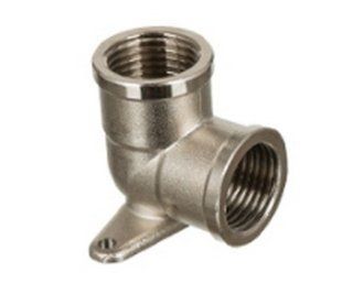 Уголок с фиксатором 1/2'В. латунь. EMIRPLAST BR-0726-NN-11254 фото