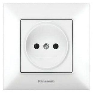 Розетка без заземления Arkedia Slim Panasonic. Белый BR-0726-NN-14211 фото