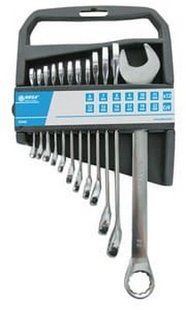 Набор комбинированных ключей Mega Proline. CrV. 6 - 22 мм. 12 шт. BR-0726-NN-4908 фото