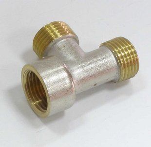 Тройник латунь переходной1/2'Вх1/2'Нх1/2'Н. MPN BR-0726-NN-11141 фото