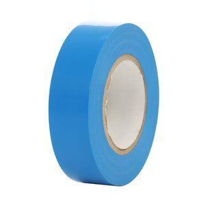 Лента изоляционная ПВХ, 19 mm x 25 m, синяя, GEKO BR-0726-NN-14684 фото