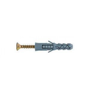 Дюбель с саморезом д/дерева КRX- 8'5.0х 70' '100шт' BR-0726-NN-12702 фото