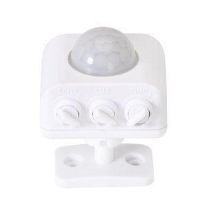 Датчики движения накладной, 360 градусов, макс. 60 W, IP20, белый, SANDERO Horoz BR-0726-NN-14556 фото