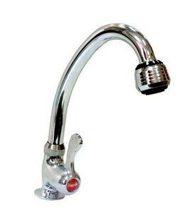 Смеситель одинарный высокий. с большим аератором BR-0726-NN-10848 фото
