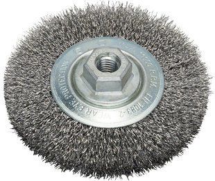 Щетка проволочная дисковая 100мм для УШМ . Proline BR-0726-NN-3476 фото