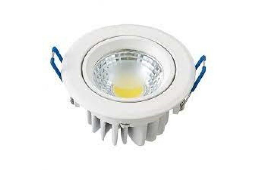 Светильник потолочный точечный круг COB LED 3W 6500K (белый) 220-240V IP20 - HL698L 016-008-0003 Melisa-3 BR-04501 фото