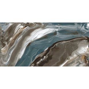 Керамогранит, 60x120 cm, Canvas Aqua, ректифицированный, глянцевый BR-0726-NN-8200 фото