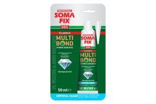 Гибридный клей MULTIBOND CRYSTAL (прозрачный) 50мл/70гр - TM SOMAFIX BR-0726-LR-0014 фото