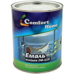 Эмаль алкидная PF-115, светло-зеленая, 0.8 kg, lucioasa, Comfort Home BR-0726-NN-7498 фото