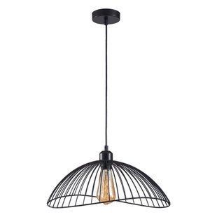 Подвесной светильник HOLGER, макс. 1x14W, E27, 230V, IP20, чёрный, VIVALUX BR-0726-NN-15624 фото